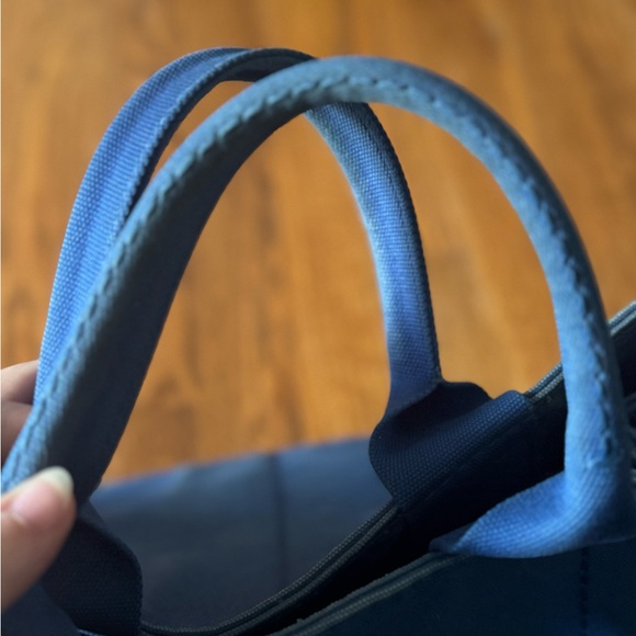 Prada Blue Canvas Tote Bag - Picture 6 of 15